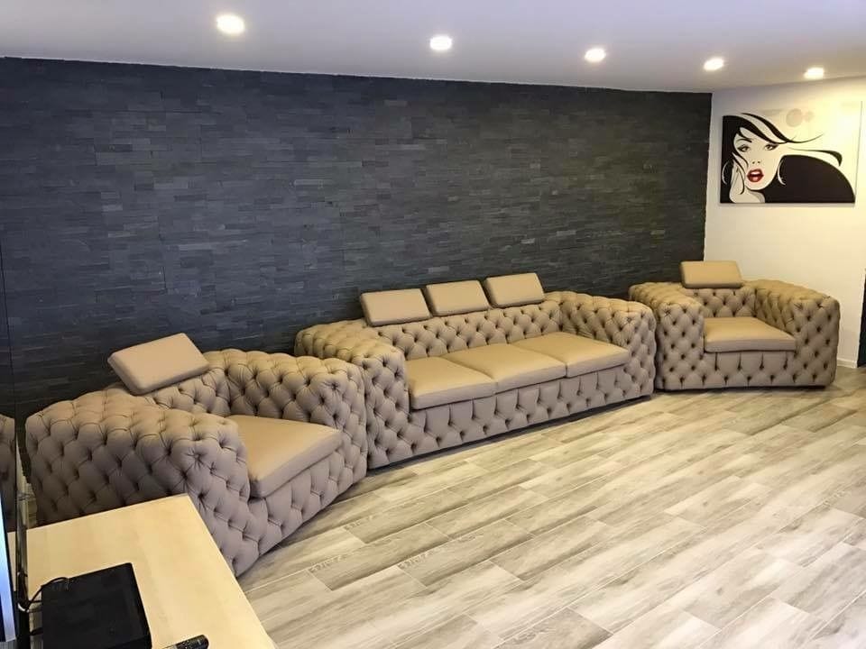 تنجيد انترية كابيتونية مودرن
